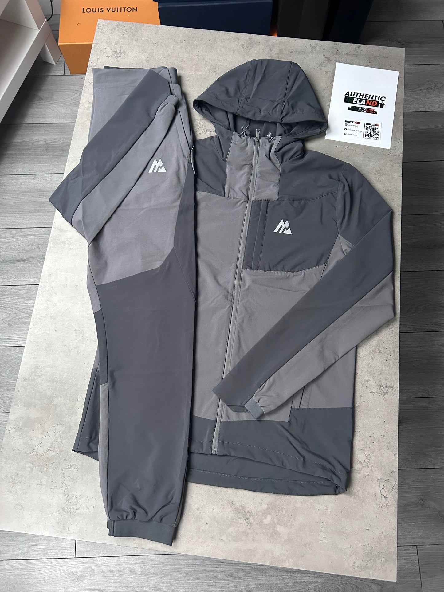 MONTIREX SHIFT TECH TRACKSUIT - GREY