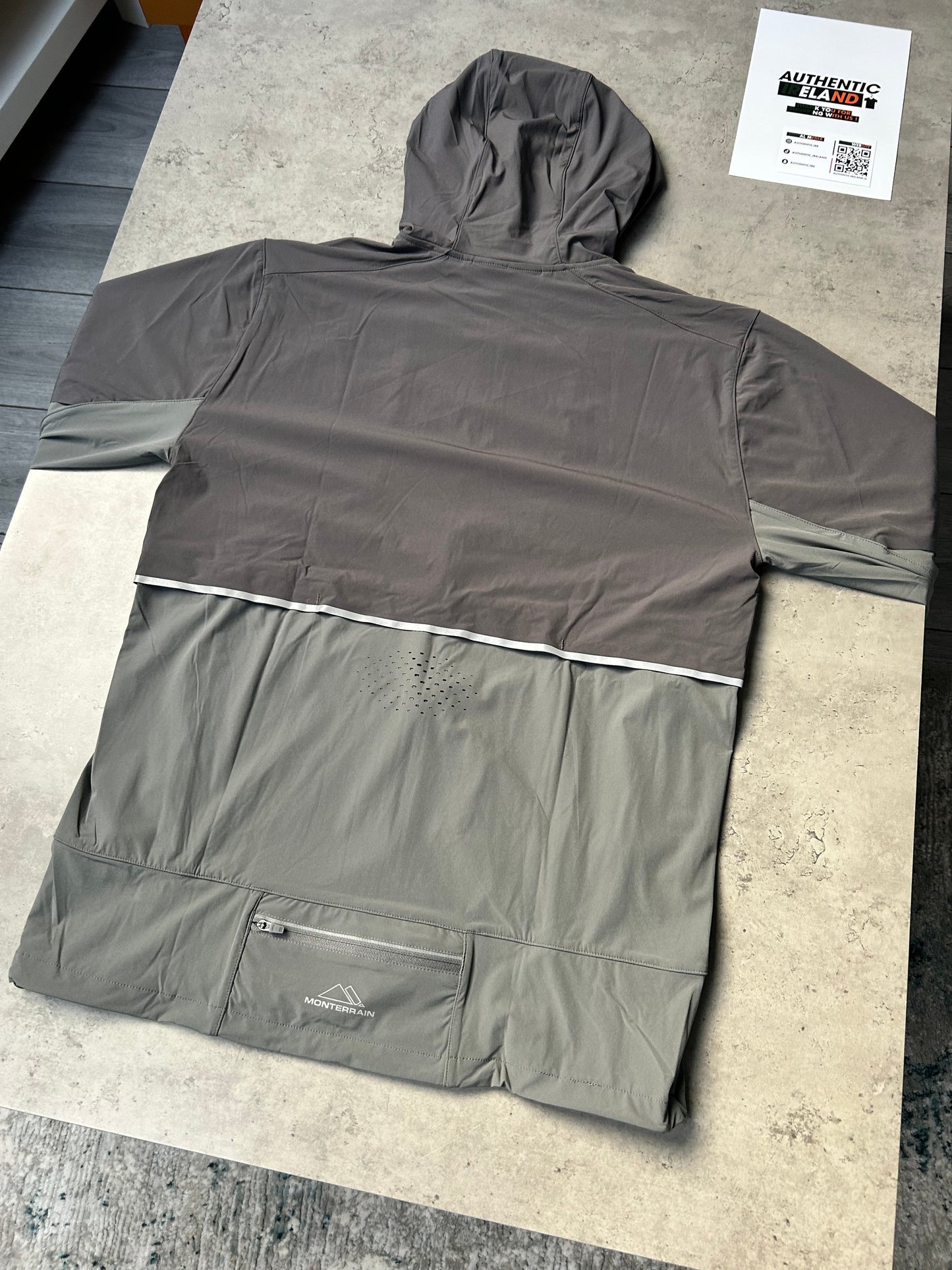 MONTERRAIN WINDRUNNER TRACKSUIT - GREY