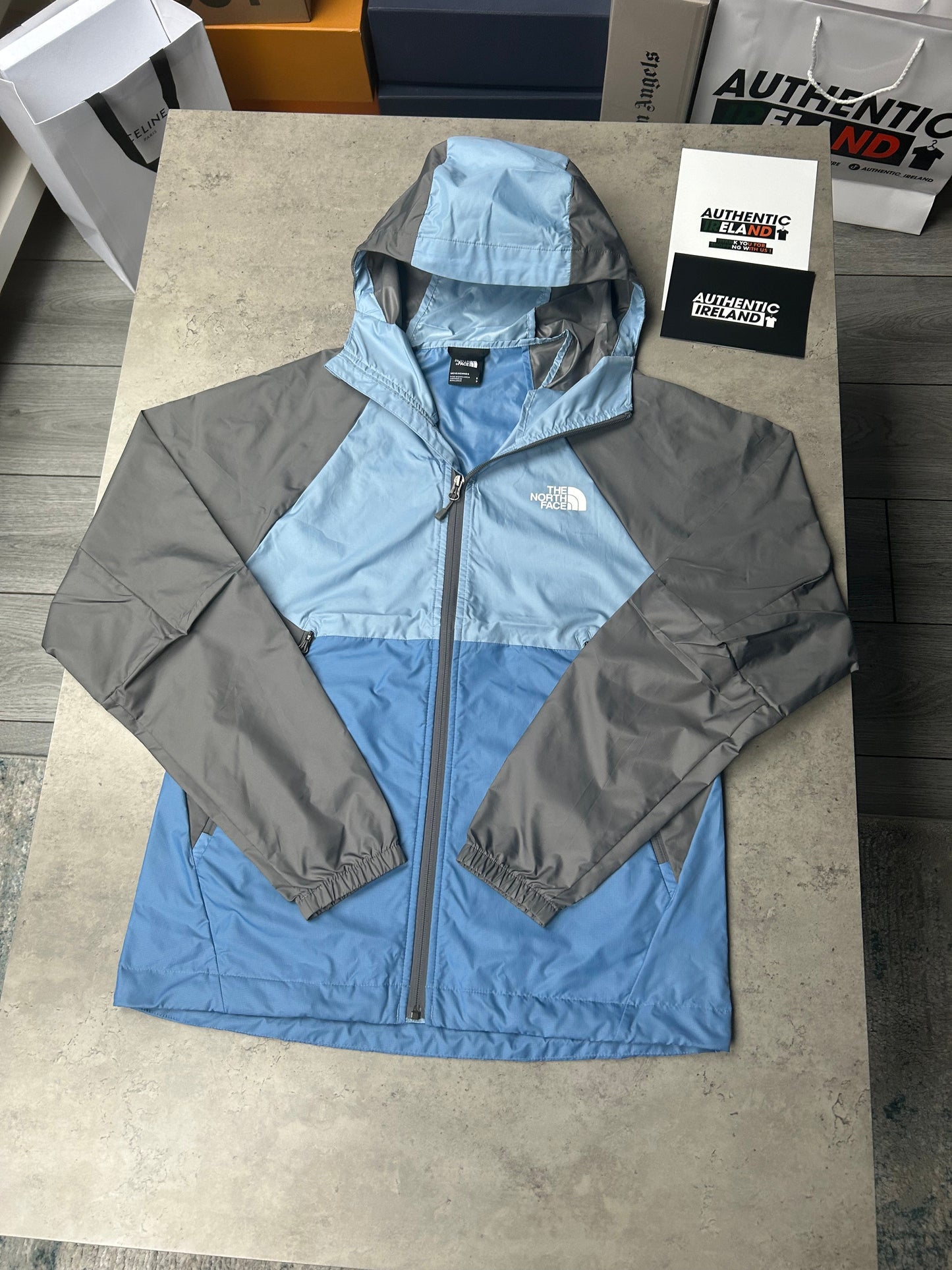 THE NORTH FACE WINDRUNNER TRACKSUIT - BABY BLUE/SLATE