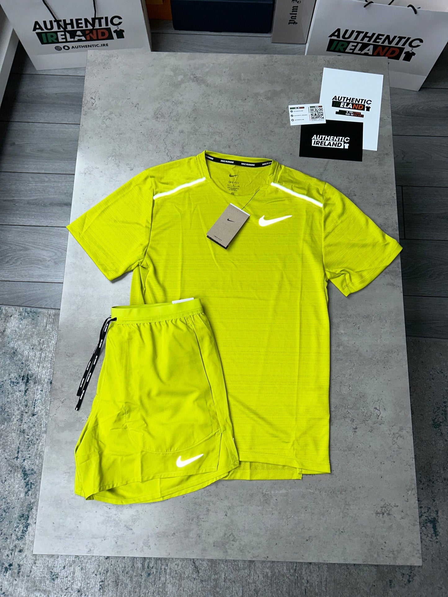 NIKE MILER SET - OLIVE