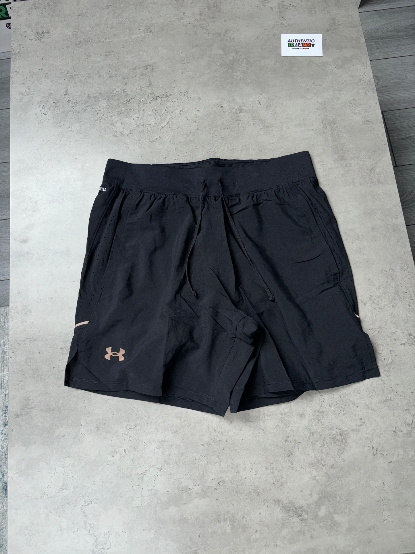 UNDER ARMOUR WINDRUNNER SET - CAMO BLUE/BLACK