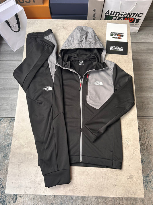 THE NORTH FACE MITTELEGI TRACKSUIT - BLACK/GREY/RED