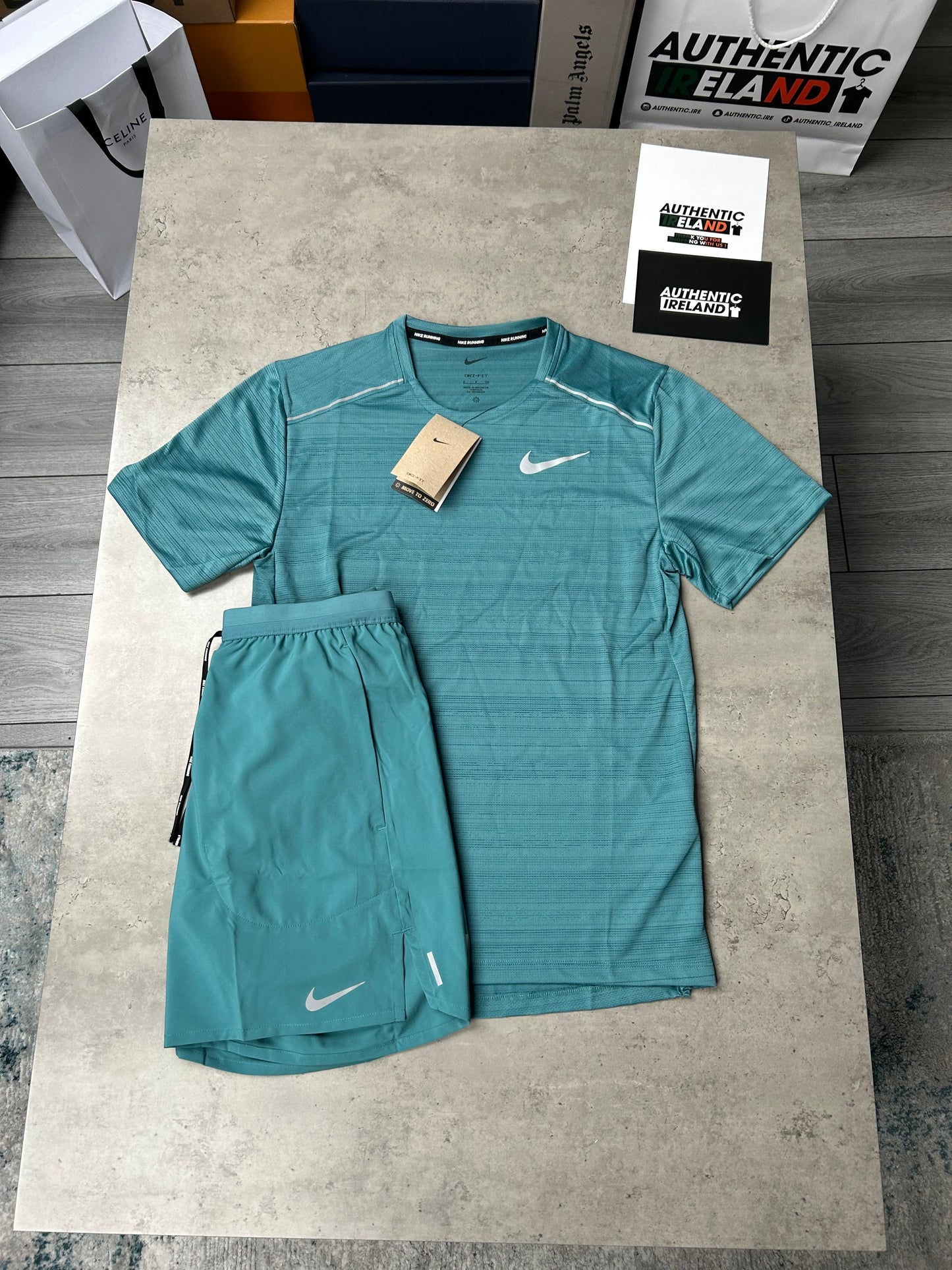 NIKE MILER 1.0 SET - TEAL