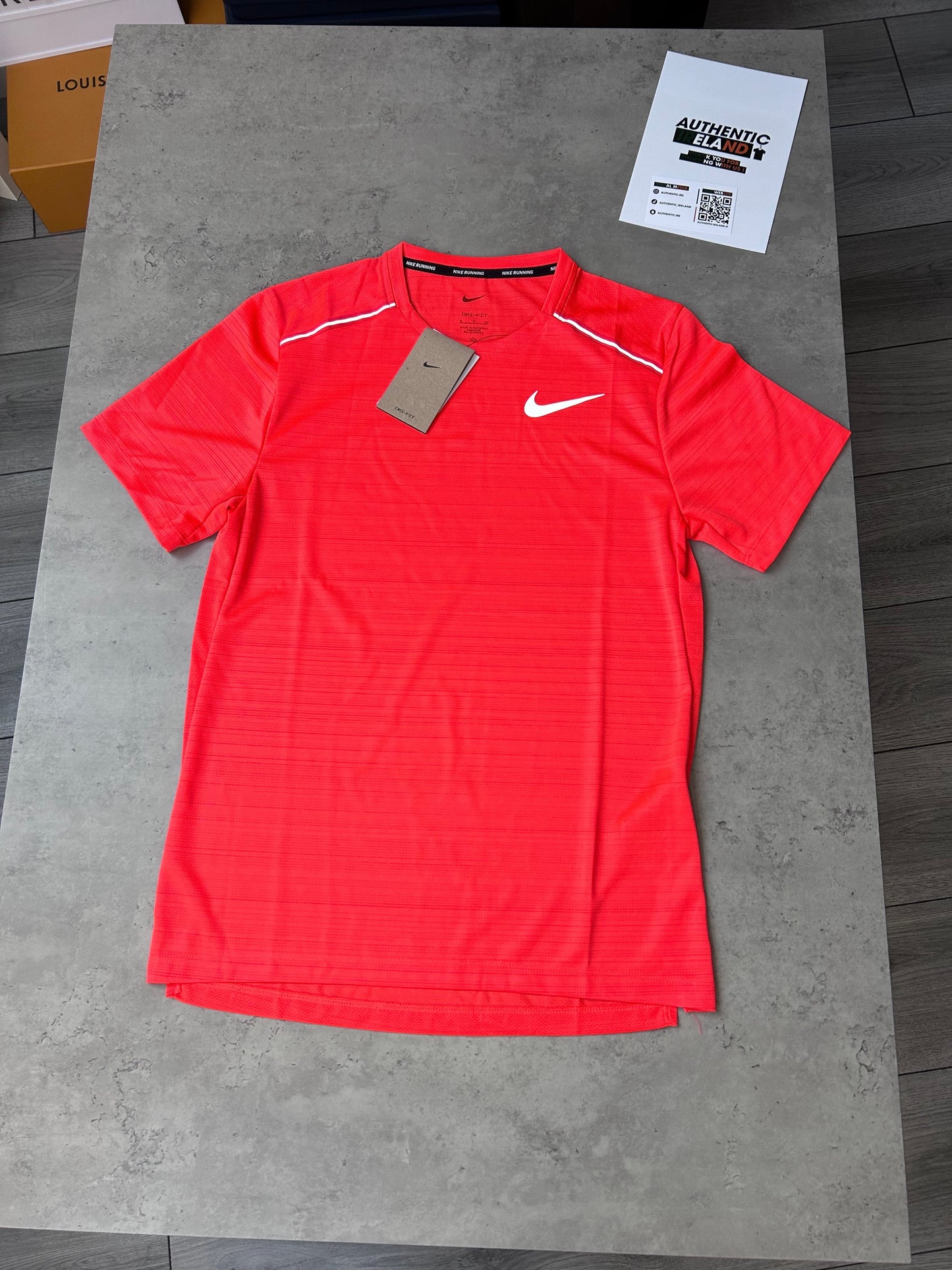 NIKE MILER 1.0 SET - CRIMSON RED