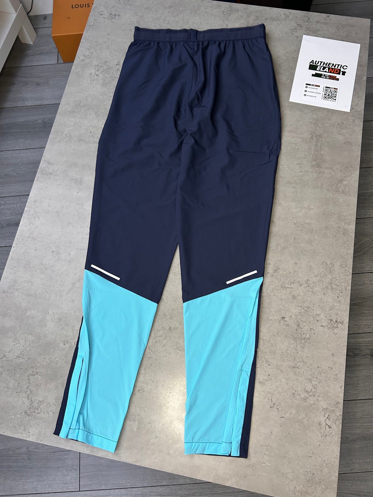 MONTIREX TWO-TONE TRACKSUIT - AQUA/NAVY