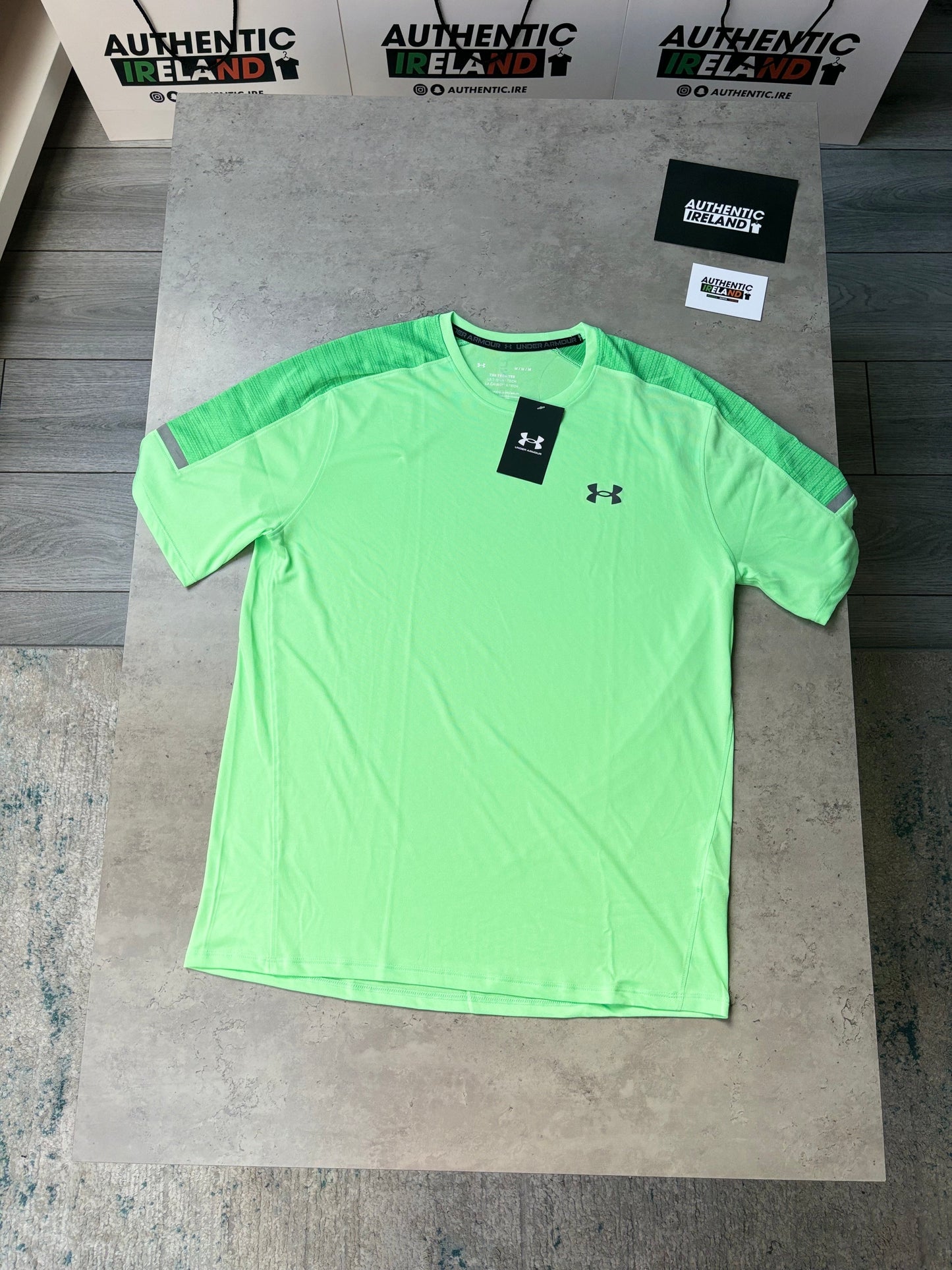 UNDER ARMOUR TECH UTILITY SET - GREY/GREEN