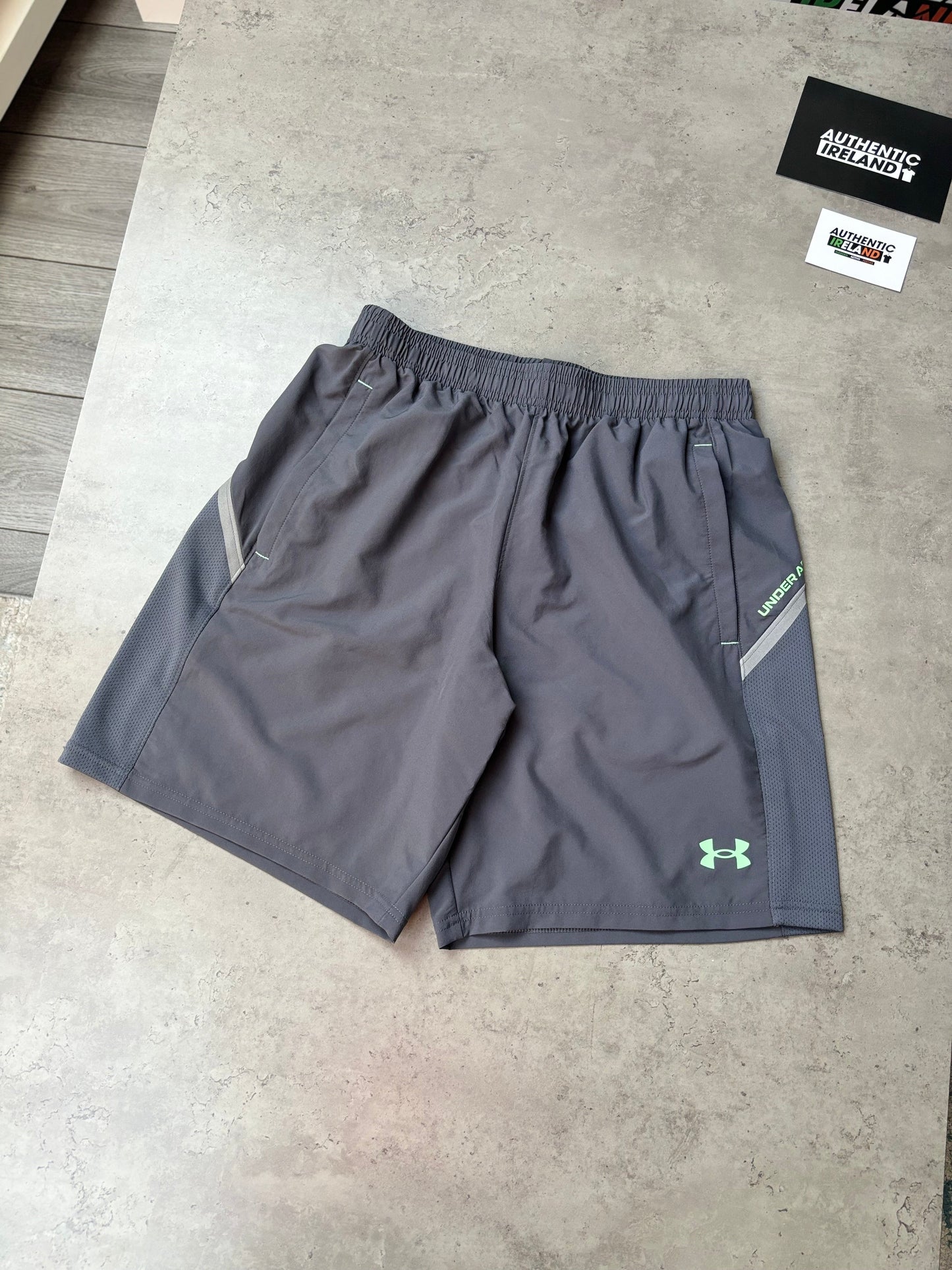 UNDER ARMOUR TECH UTILITY SET - GREY/GREEN