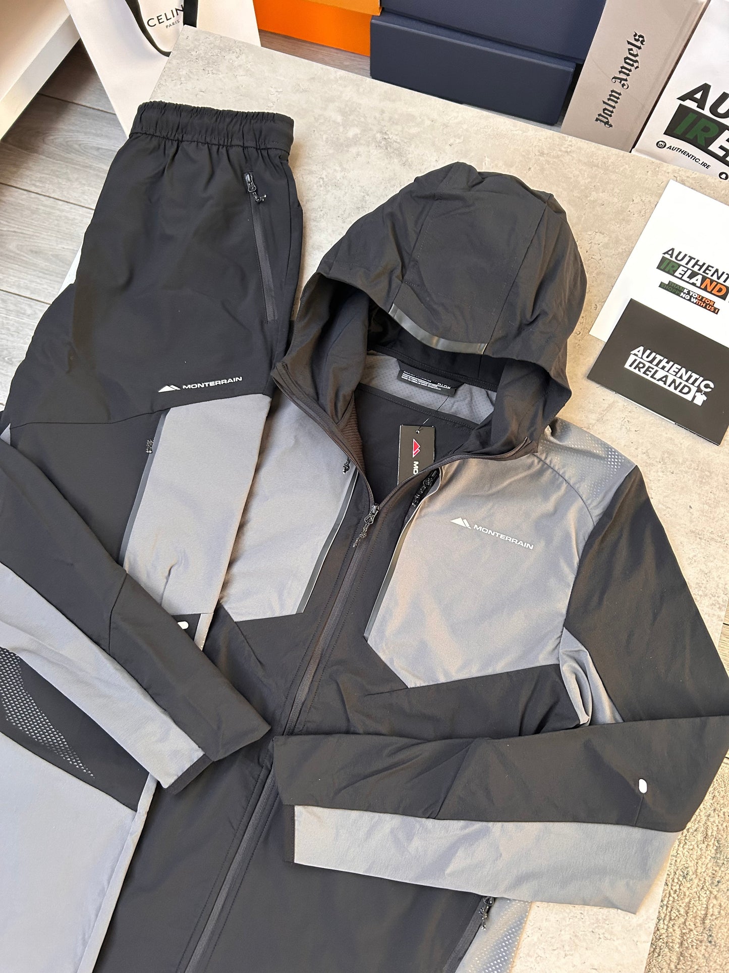 MONTERRAIN DYNAMIC TRACKSUIT - BLACK/SLATE