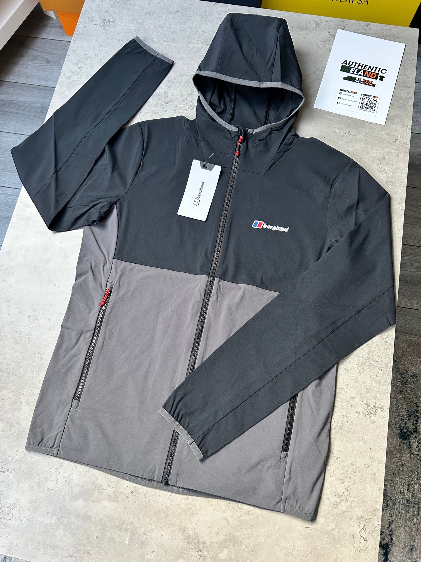 BERGHAUS THERAN TRACKSUIT - BLACK/SLATE