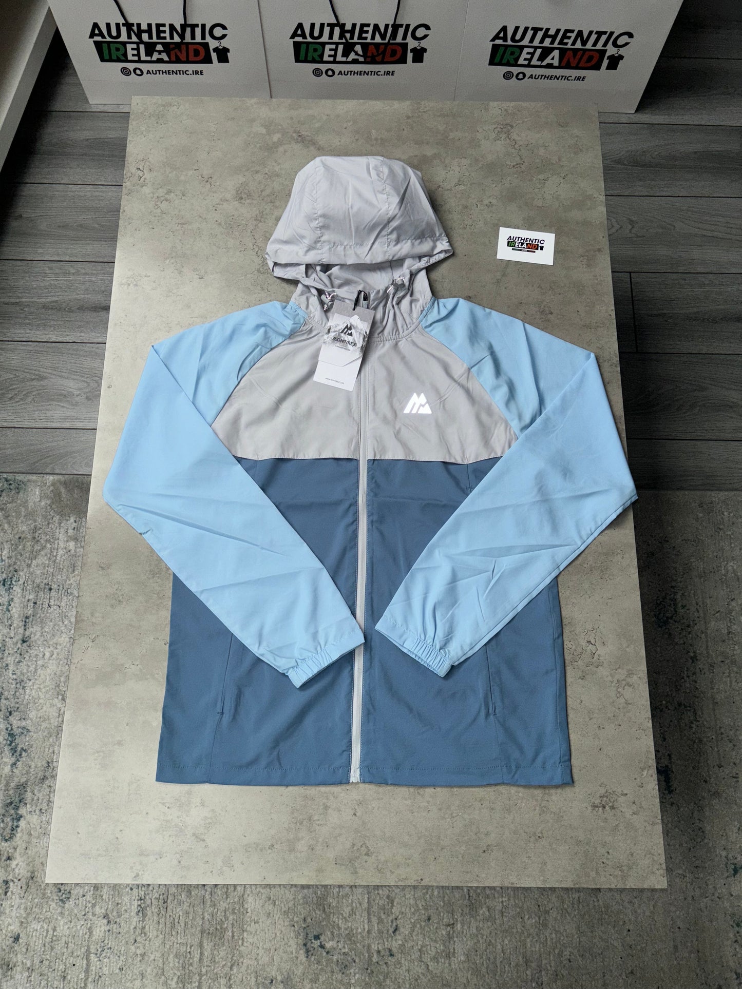 MONTIREX WINDRUNNER SET - BLUE/GREY/BABY BLUE