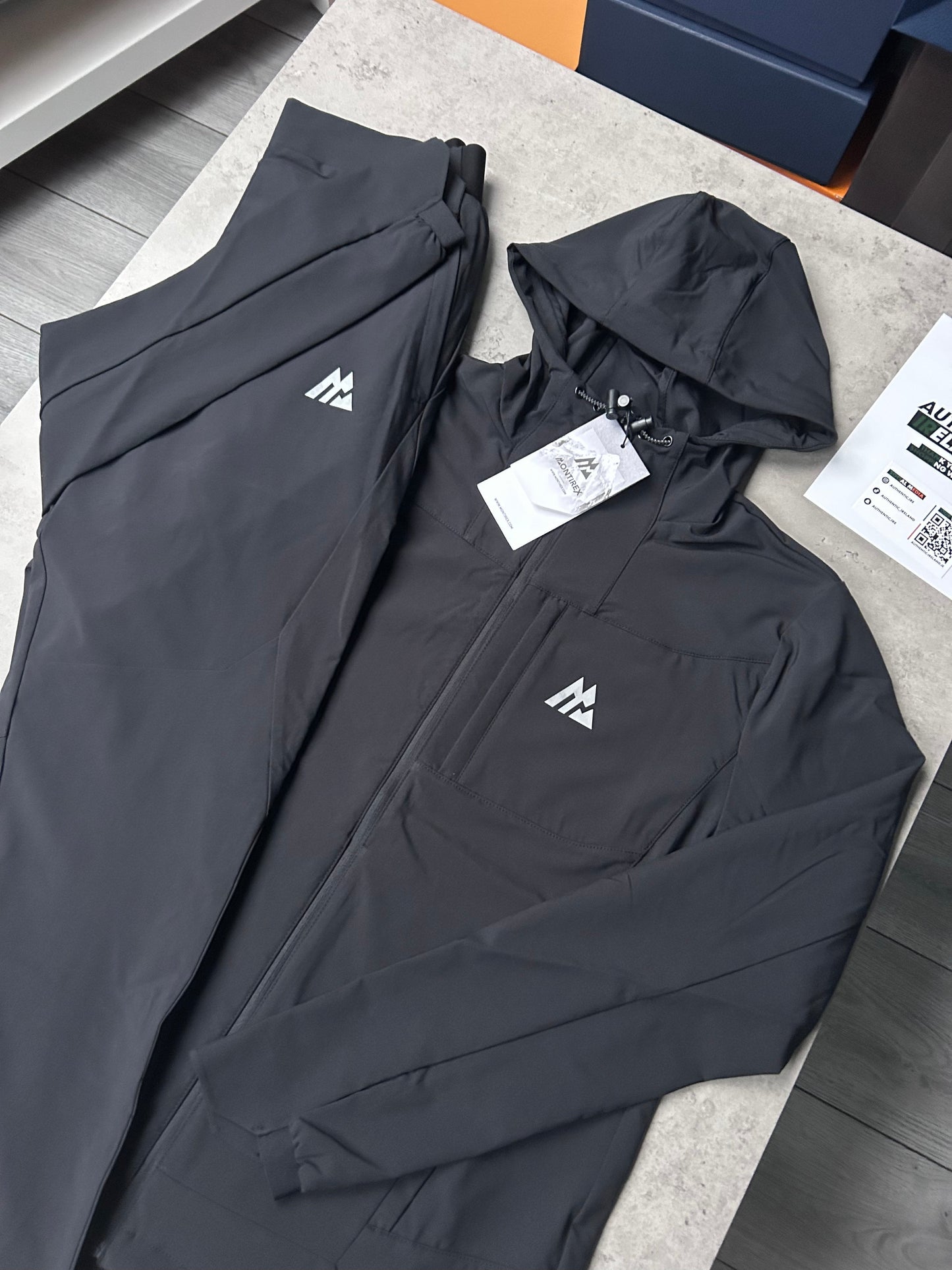 MONTIREX SHIFT TECH TRACKSUIT - BLACK