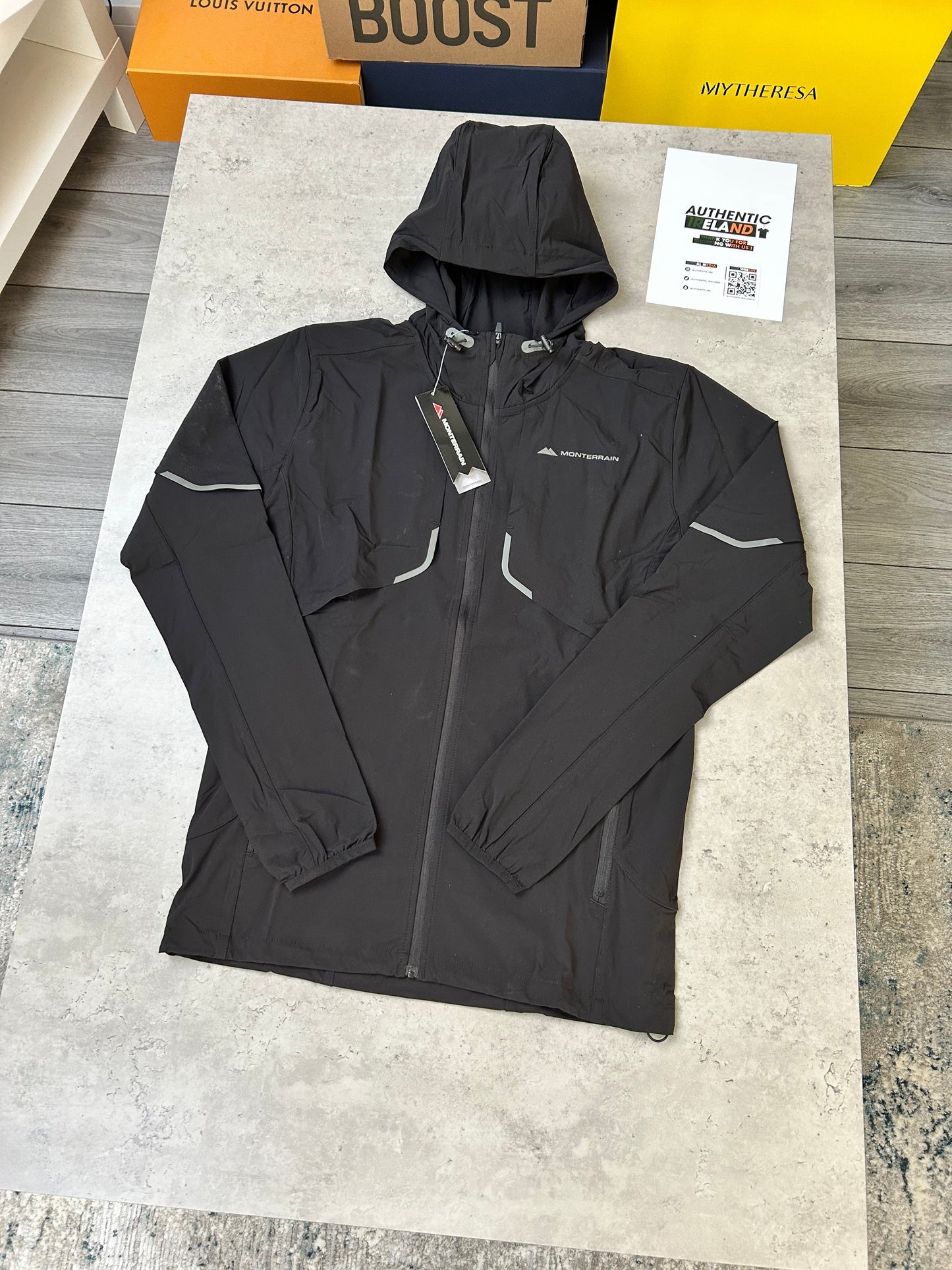 MONTERRAIN WINDRUNNER TRACKSUIT - BLACK