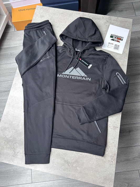 MONTERRAIN SPEED TRACKSUIT - BLACK