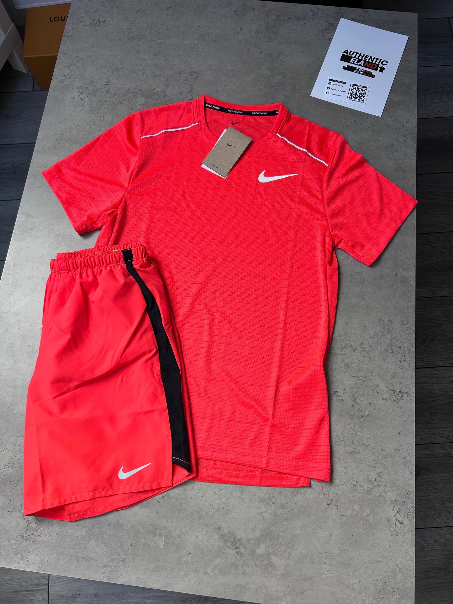 NIKE MILER 1.0 SET - CRIMSON RED