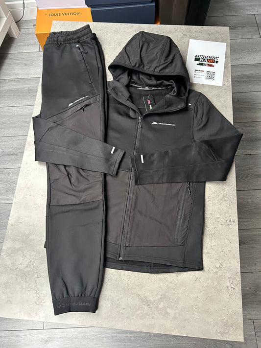 MONTERRAIN AVALANCHE TRACKSUIT - BLACK