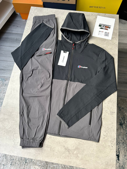 BERGHAUS THERAN TRACKSUIT - BLACK/SLATE