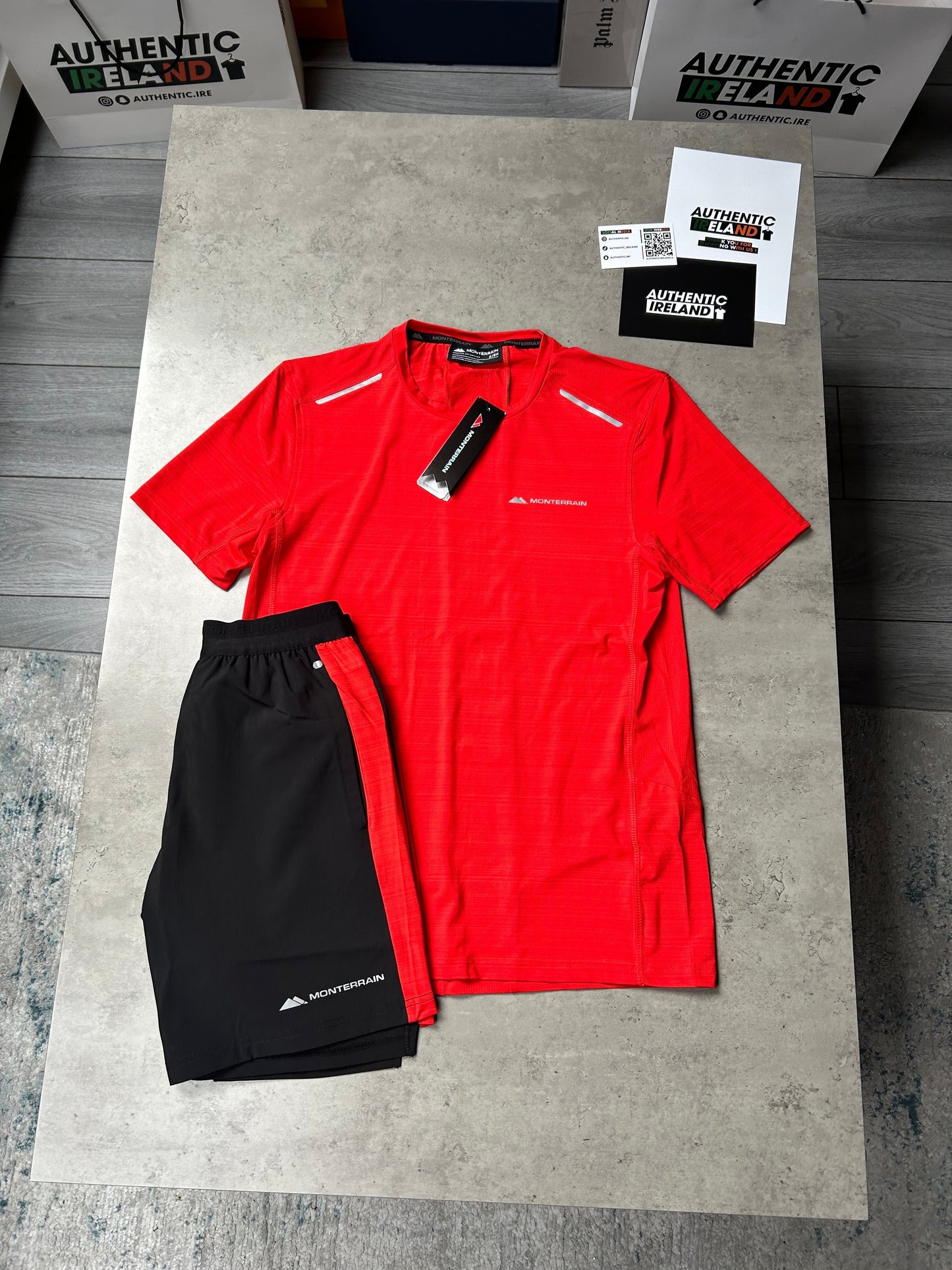 MONTERRAIN LYDER SET - RED/BLACK