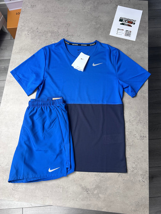 NIKE COLOUR BLOCK SET - BLUE/NAVY