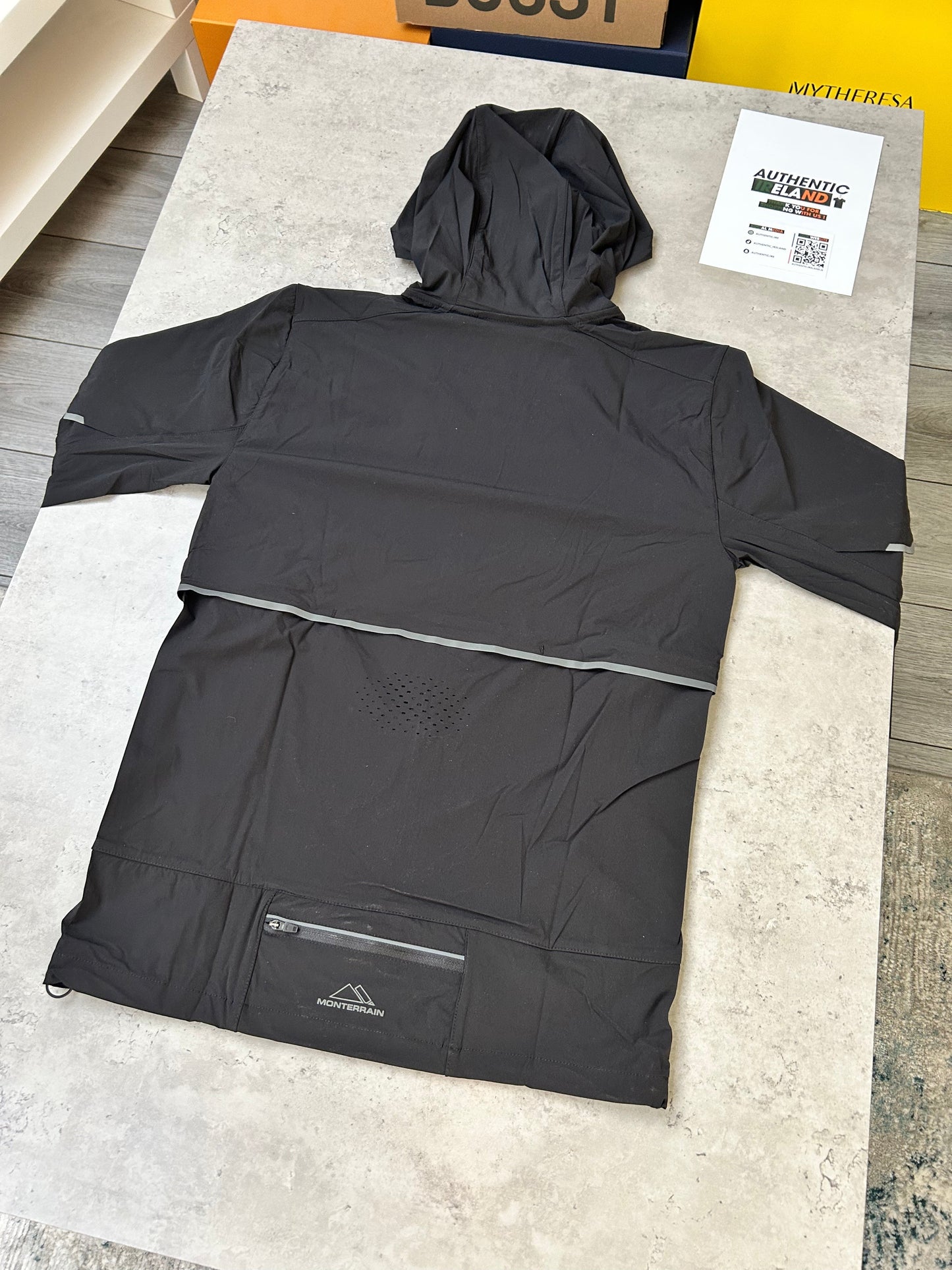 MONTERRAIN WINDRUNNER TRACKSUIT - BLACK