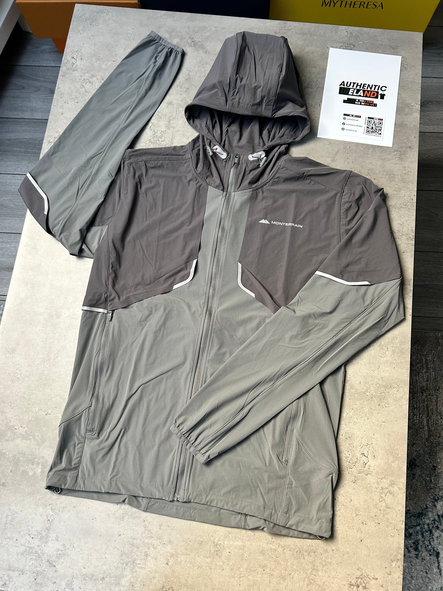 MONTERRAIN WINDRUNNER TRACKSUIT - GREY