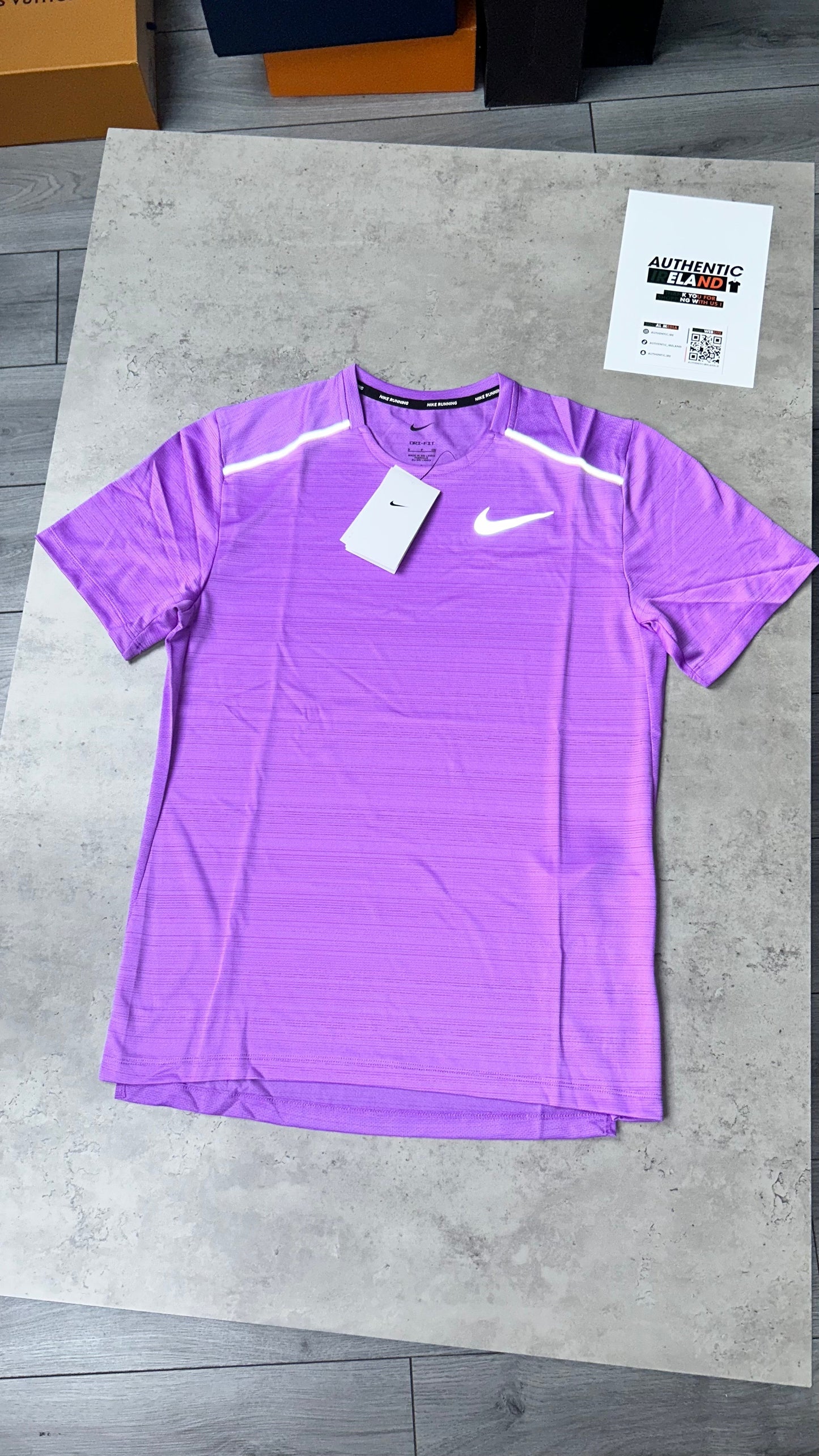 NIKE MILER 1.0 SET - LILAC/GREY