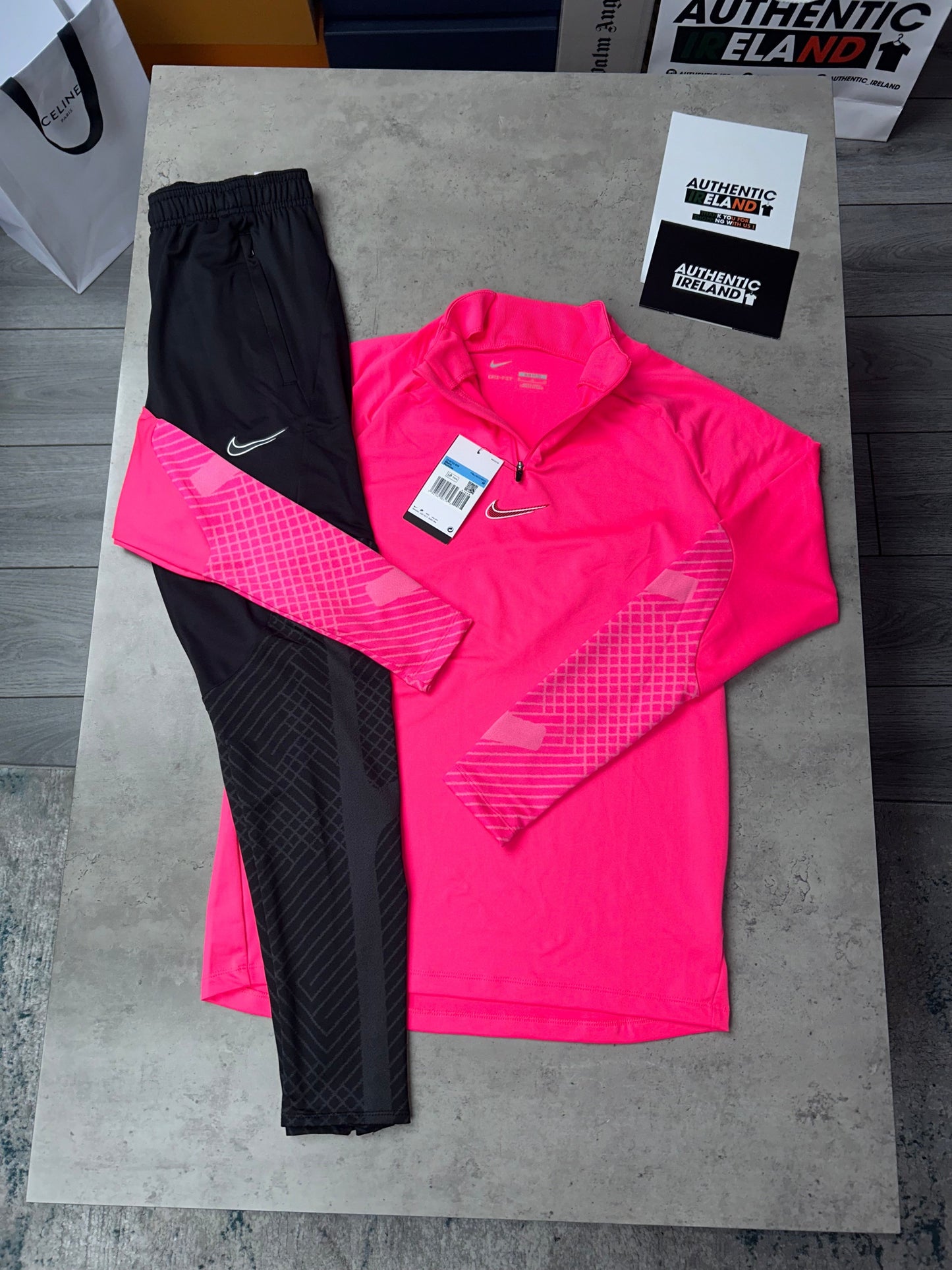 NIKE DRI-FIT TRACKSUIT - HYPER PINK