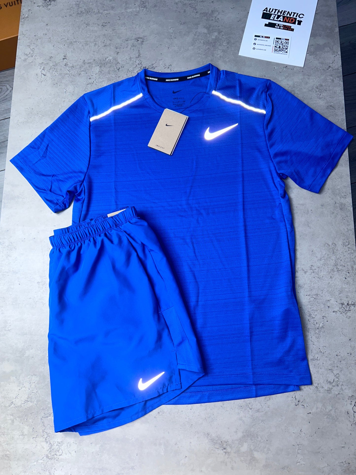 NIKE MILER 1.0 SET - ROYAL BLUE