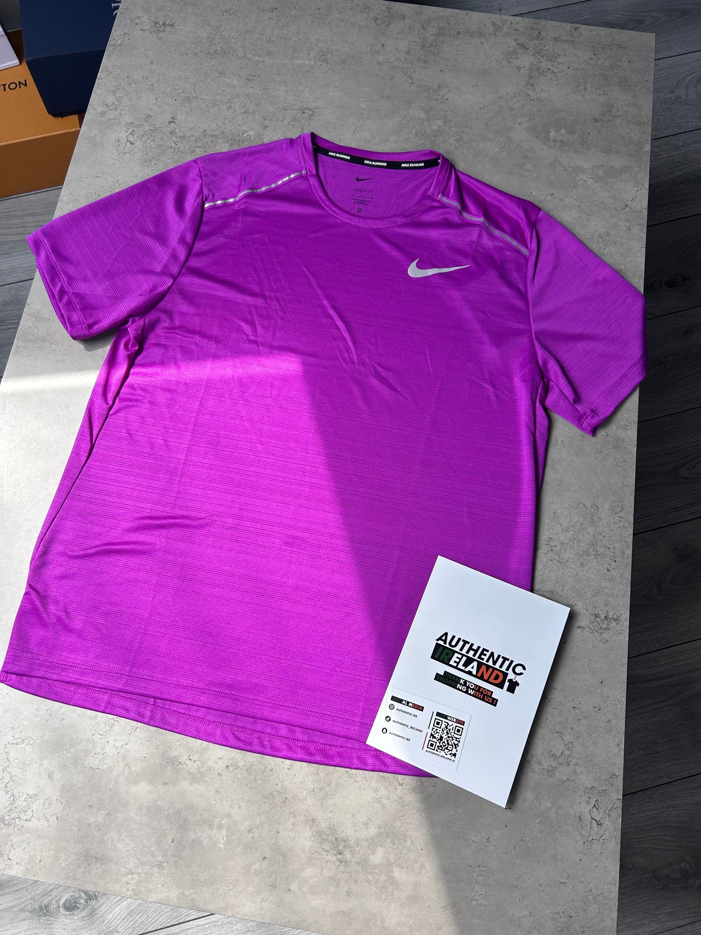 NIKE MILER 1.0 SET - GRAPE