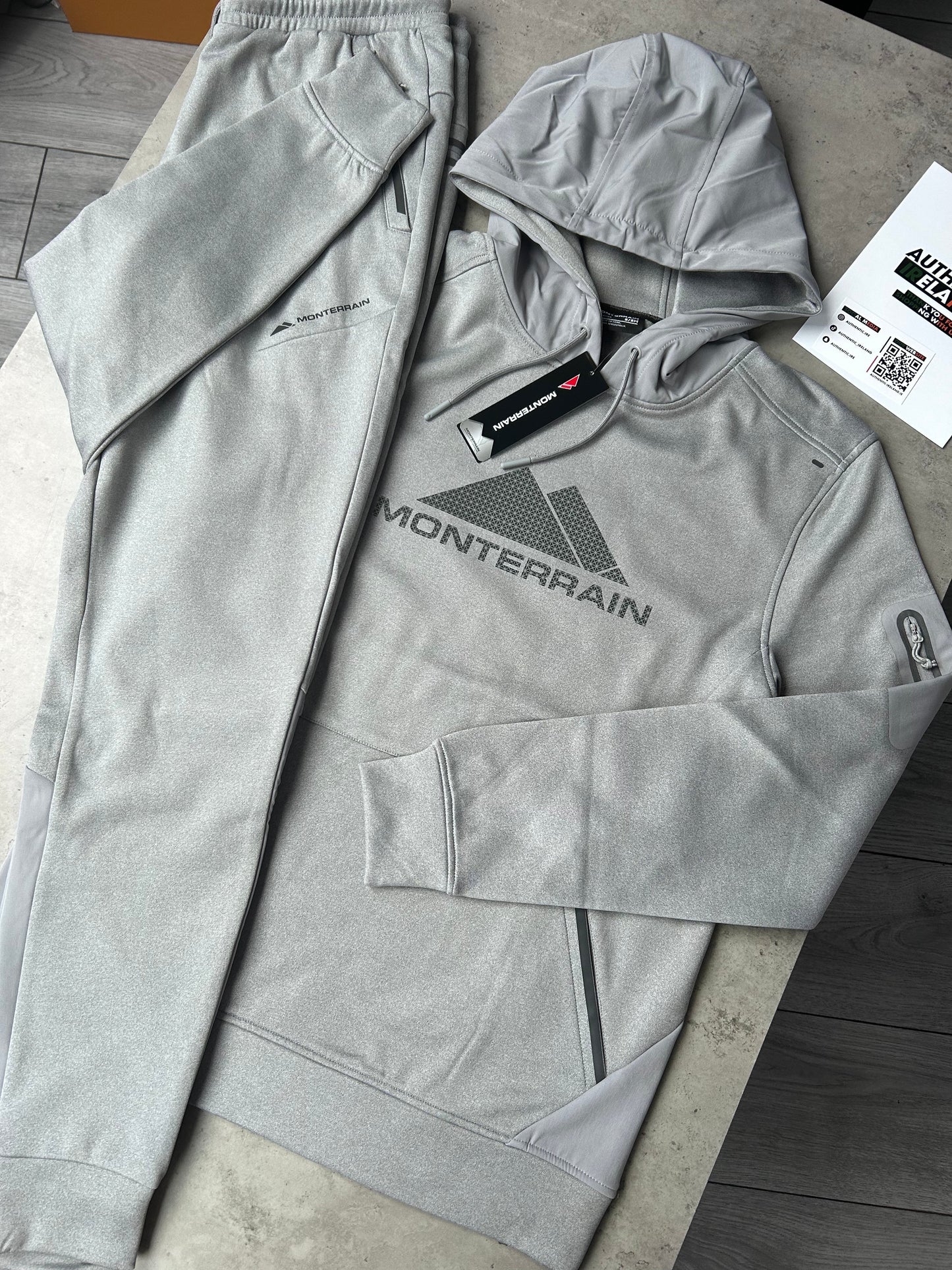 MONTERRAIN SPEED TRACKSUIT - GREY